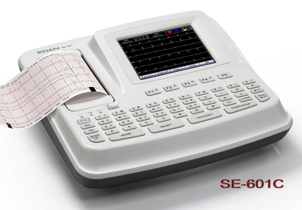 Máy  điện tim 6 cần SE-601C Edan